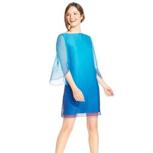 Tahari Cerulian Ombre Size 4 Dress